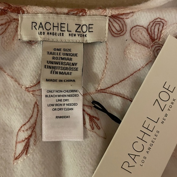 NEW. Beautiful Rachel Zoe Cream Floral Kimono/shawl/wrap - Picture 3 of 4